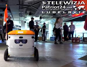 [VIDEO] Jedzenie i zakupy na dowóz z robotem w roli kuriera. Polska firma już zaczęła testy robotycznych doręczycieli a w USA, mają już po tysiąc takich kurierów
