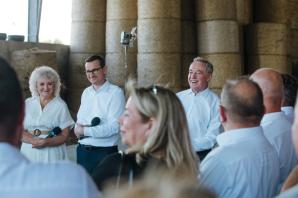 O polskim rolnictwie w gospodarstwie rolnym w Kózkach 29.07.2022