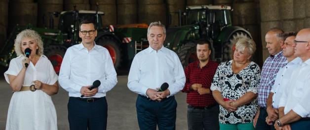 O polskim rolnictwie w gospodarstwie rolnym w Kózkach 29.07.2022